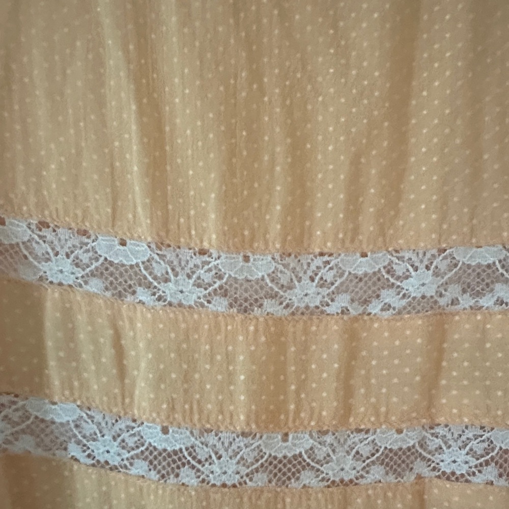 Free People Orange Mini Slip Dress - Picture 4 of 4